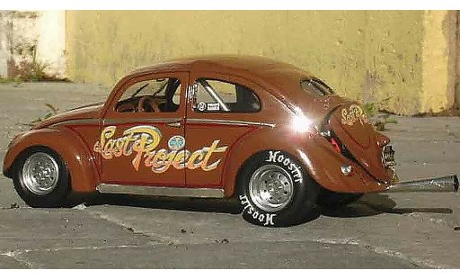 Volkswagen Kafer Drag Run 1/18 Burago last project modelauto