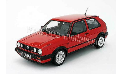 Volkswagen Golf GTI 1/18 Ottomobile rood 1990 modelauto