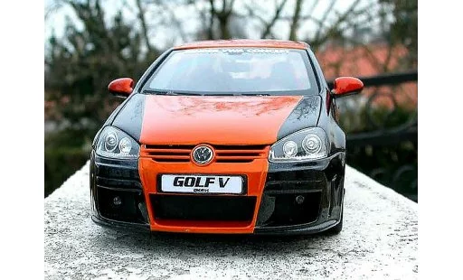 Volkswagen Golf GTI 1/18 Norev zender jantes alu modelauto
