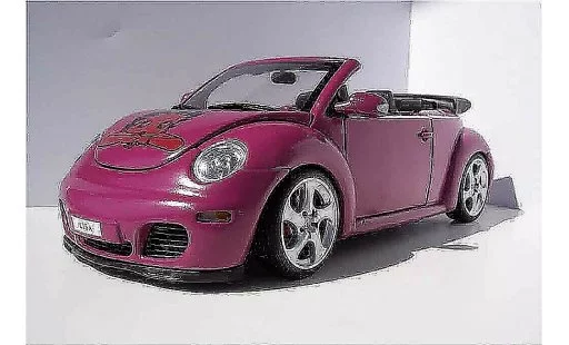 Volkswagen New Beetle Cabriolet 1/18 Autoart preparation porsche modelauto