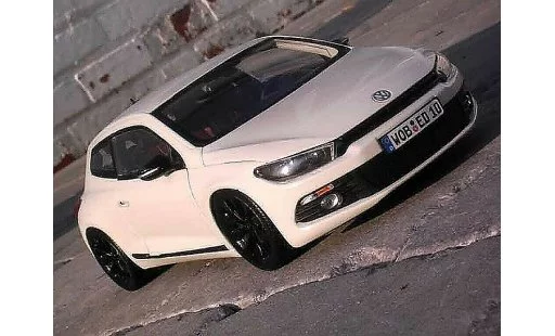 Volkswagen Scirocco Base 1/18 Norev 3 2.0 tsi wit modelauto