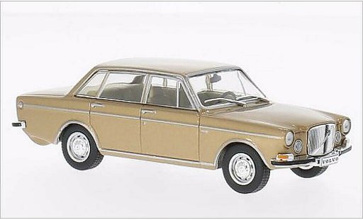 Volvo 164 Base 1/43 WhiteBox gold 1968 modelauto
