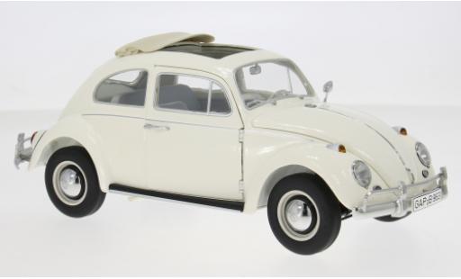Modelauto Volkswagen Beetle Base wit 1963 1/18 Schuco