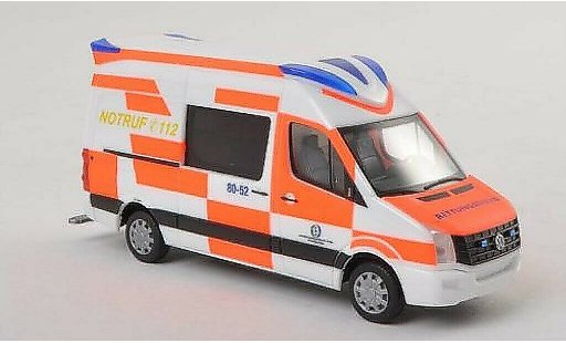 Volkswagen Crafter Base 1/87 Herpa 11 Delfis KWB Goslar RTW modelauto