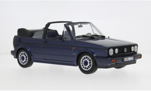 Modelauto Volkswagen Golf Cabriolet Quartett blauw 1992 1/18 Norev