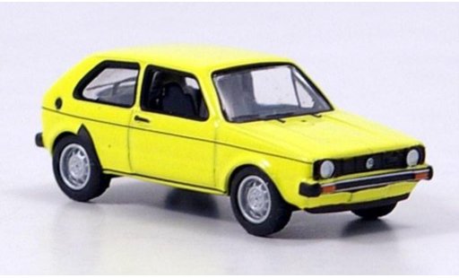 Volkswagen Golf Base 1/87 Bub geel modelauto