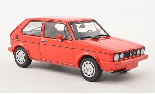 Volkswagen Golf GTI 1/43 Minichamps Pirelli rood 1983 modelauto