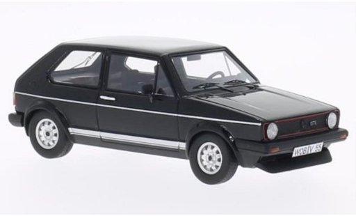 Volkswagen Golf GTI 1/43 Neo zwart 1981 modelauto