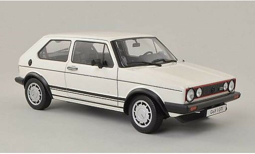 Volkswagen Golf GTI 1/18 Welly wit 1982 modelauto