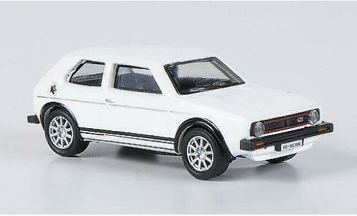 Volkswagen Golf GTI 1/87 Schuco wit modelauto