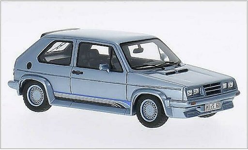 Volkswagen Golf Base 1/43 Spark Kamei X1 blauw modelauto