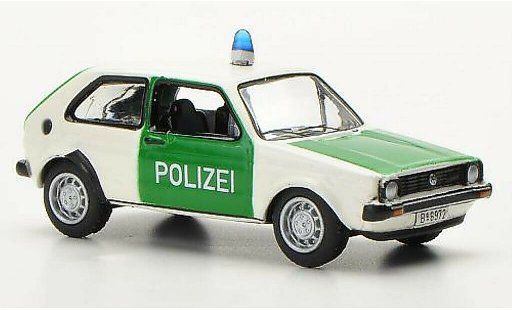 Volkswagen Golf Base 1/87 Bub Politie 2-turig modelauto