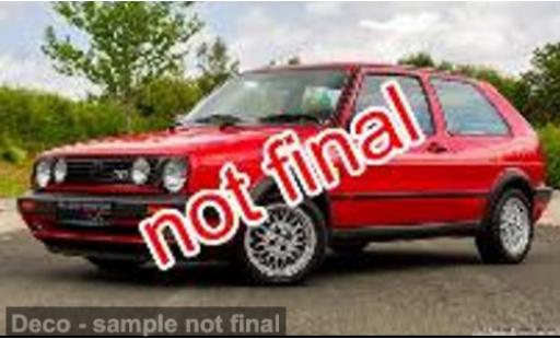 Modelauto Volkswagen Golf GTI II rood 1984 1/18 Solido