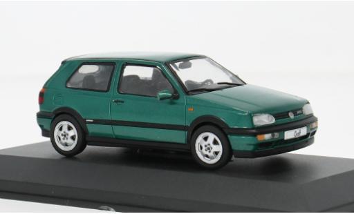 Modelauto Volkswagen Golf VR6 MKIII groen 1994 1/43 Solido