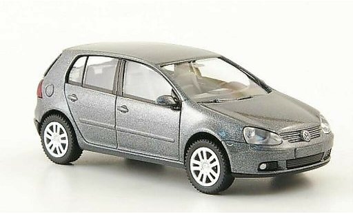 Volkswagen Golf Base 1/87 Wiking grijs 5-Turer 2003 modelauto