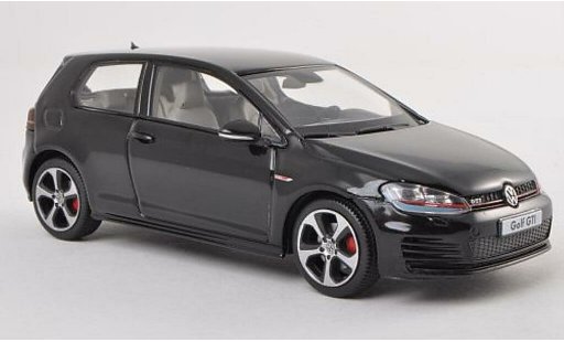Volkswagen Golf GTI 1/43 Herpa zwart 3-Turer modelauto