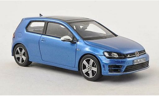 Volkswagen Golf R 1/43 Spark blauw 3-Turer 2013 modelauto