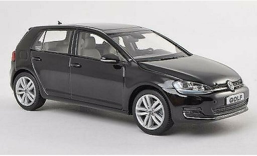 Volkswagen Golf Base 1/43 Herpa zwart 5-Turer modelauto