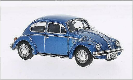 Volkswagen Kafer Base 1/43 Solido 1302 LS metallic blauw 1972 modelauto