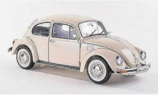 Volkswagen Kafer Base 1/18 Schuco 1600i ?ltima Edici?n beige 2003 modelauto