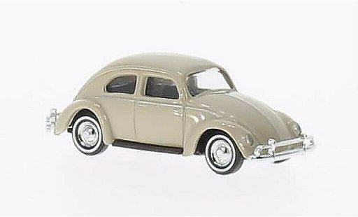 Volkswagen Kafer Base 1/87 Busch beige Ovalfenster Exportmodell modelauto