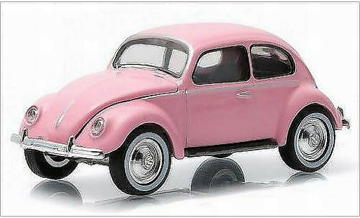 Volkswagen Kafer Base 1/64 Greenlight roze 1949 modelauto