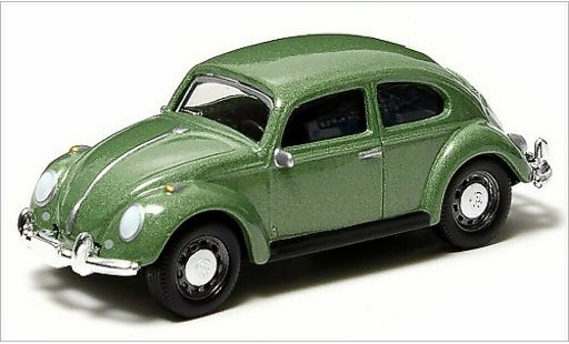Volkswagen Kafer Base 1/64 Greenlight metallic groen modelauto