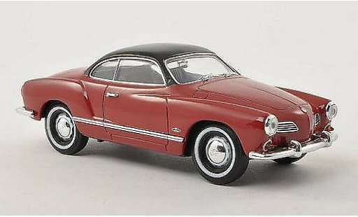 Volkswagen Karmann Ghia Base 1/32 Schuco Ghia (Typ 14) rood/zwart modelauto