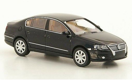 Volkswagen Passat B6 1/87 Wiking zwart 2005 modelauto