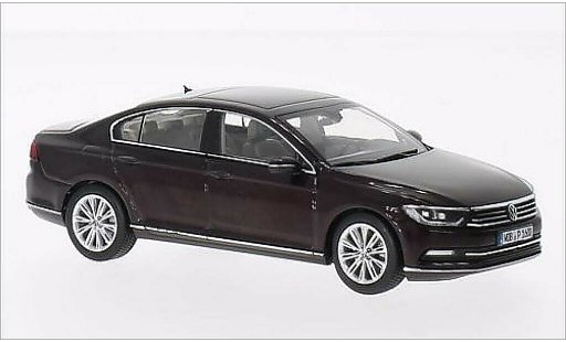 Volkswagen Passat B7 1/43 Herpa Sedan metallic rood 2014 modelauto