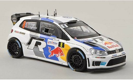 Volkswagen Polo WRC 1/43 Spark R No.8 Rally Frankreich 2013 /J.Ingrassia modelauto