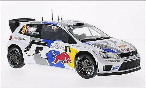 Volkswagen Polo WRC 1/18 Norev R No.8 Red Bull Rally de France 2013 /J.Ingrassia modelauto