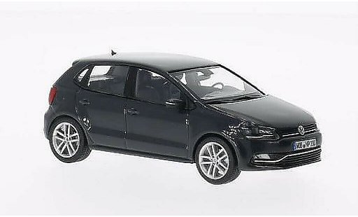 Volkswagen Polo Base 1/43 Herpa V (6C) grijs 5-Turer 2014 modelauto