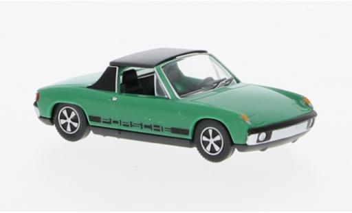 Modelauto Porsche 914 Base Volkswagen groen 1969 1/87 Wiking