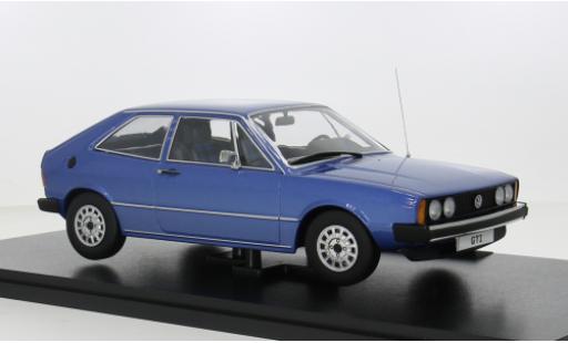 Modelauto Volkswagen Scirocco GTI 1 blauw 1/18 KK Scale