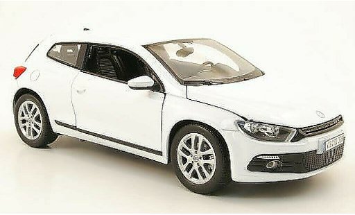 Volkswagen Scirocco Base 1/24 Welly 3 wit modelauto