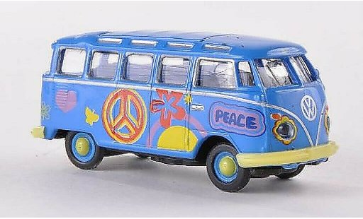 Volkswagen T1 Base 1/87 Schuco Samba Flower Power modelauto