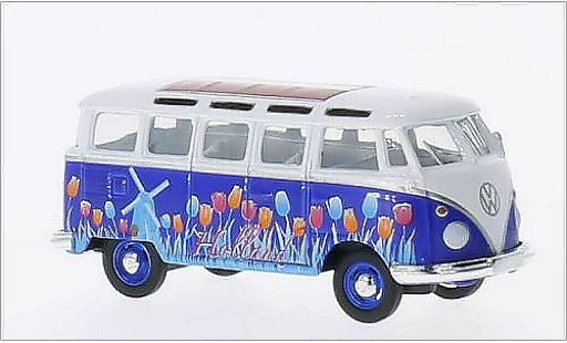 Volkswagen T1 B 1/64 Greenlight Samba Holland 1962 modelauto