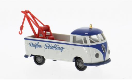 Modelauto Volkswagen T1 B Abschleppwagen 1960 Reifen Stiebling 1/87 Brekina