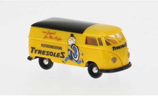 Modelauto Volkswagen T1 B bestelwagen 1960 Tyresoles 1/87 Brekina