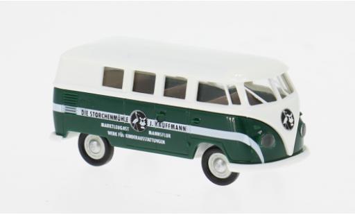 Modelauto Volkswagen T1 B Stationwagen 1960 Storchenm&Atilde;&frac14;hle 1/87 Brekina