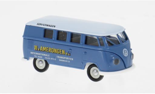 Modelauto Volkswagen T1 B Stationwagen 1960 van Amerongen 1/87 Brekina