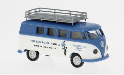 Modelauto Volkswagen T1 B Stationwagen 1960 Auto oy Haaga 1/87 Brekina
