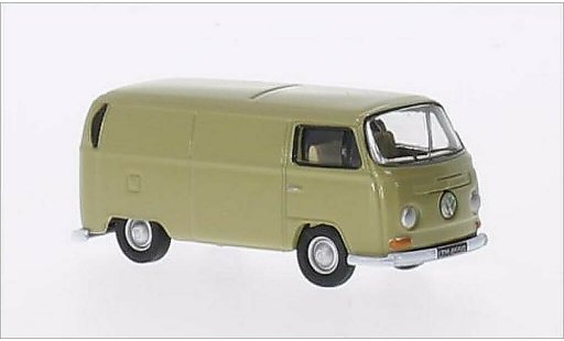 Volkswagen T2 Base 1/76 Oxford bestelwagen beige RHD modelauto