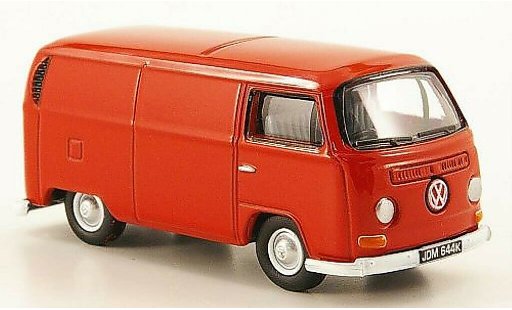 Volkswagen T2 Base 1/76 Oxford bestelwagen rood modelauto