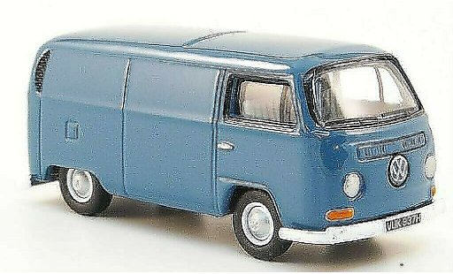 Volkswagen T2 Base 1/76 Oxford Bestelwagen blauw modelauto