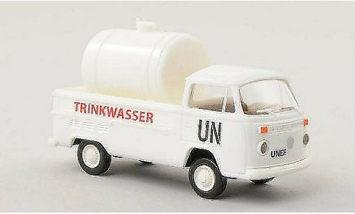 Volkswagen T2 Base 1/87 Brekina laadbak UN - Trinkwasser met Ladegut modelauto