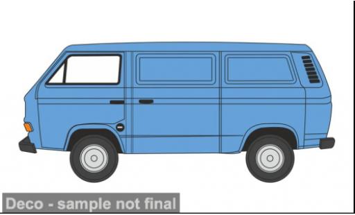 Modelauto Volkswagen T2 Base 5 blauw 1/76 Oxford