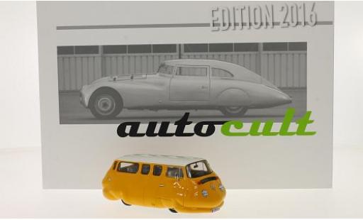 Modelauto Volkswagen T2 B oranje 1/43 AutoCult