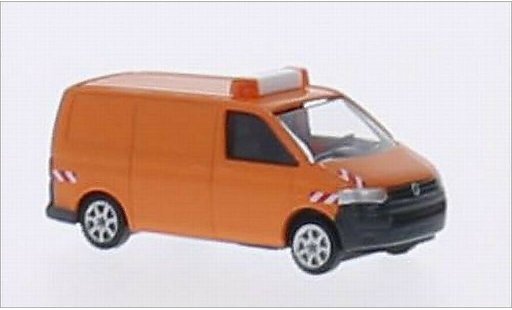 Volkswagen T5 Base 1/160 Wiking bestelwagen oranje Kommunaldienst modelauto
